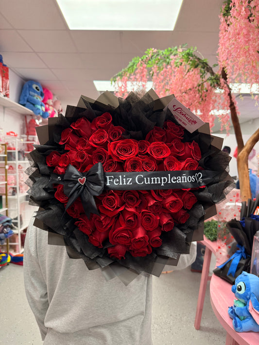 heart bouquet