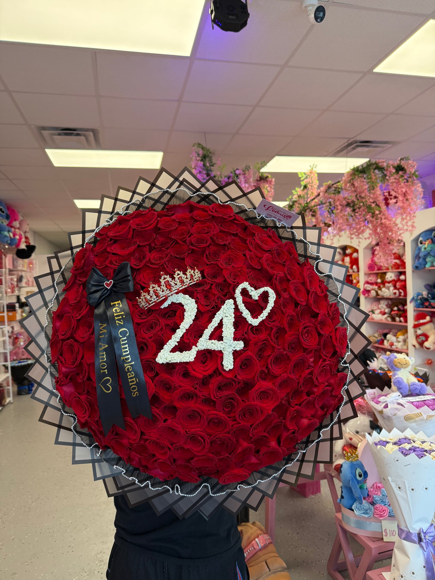 bouquet of 200 roses