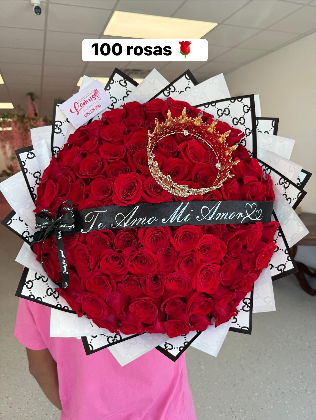 Bouquet Of 100 roses